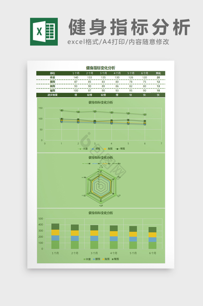Excel技巧与2024健身新手实用分析